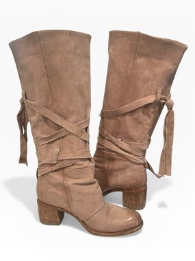 A.S.98 Wrap Up Knee High Boots